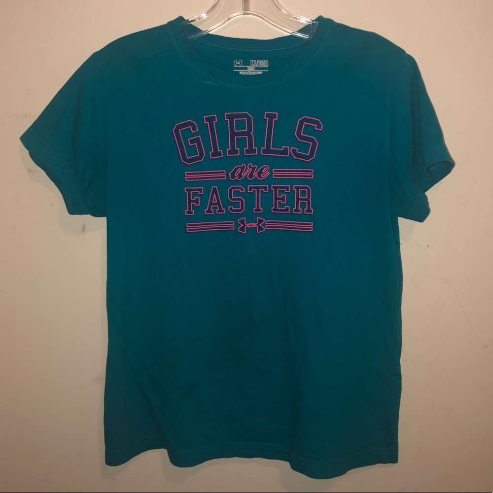 Girls Under Armour Short Sleeve Shirt
